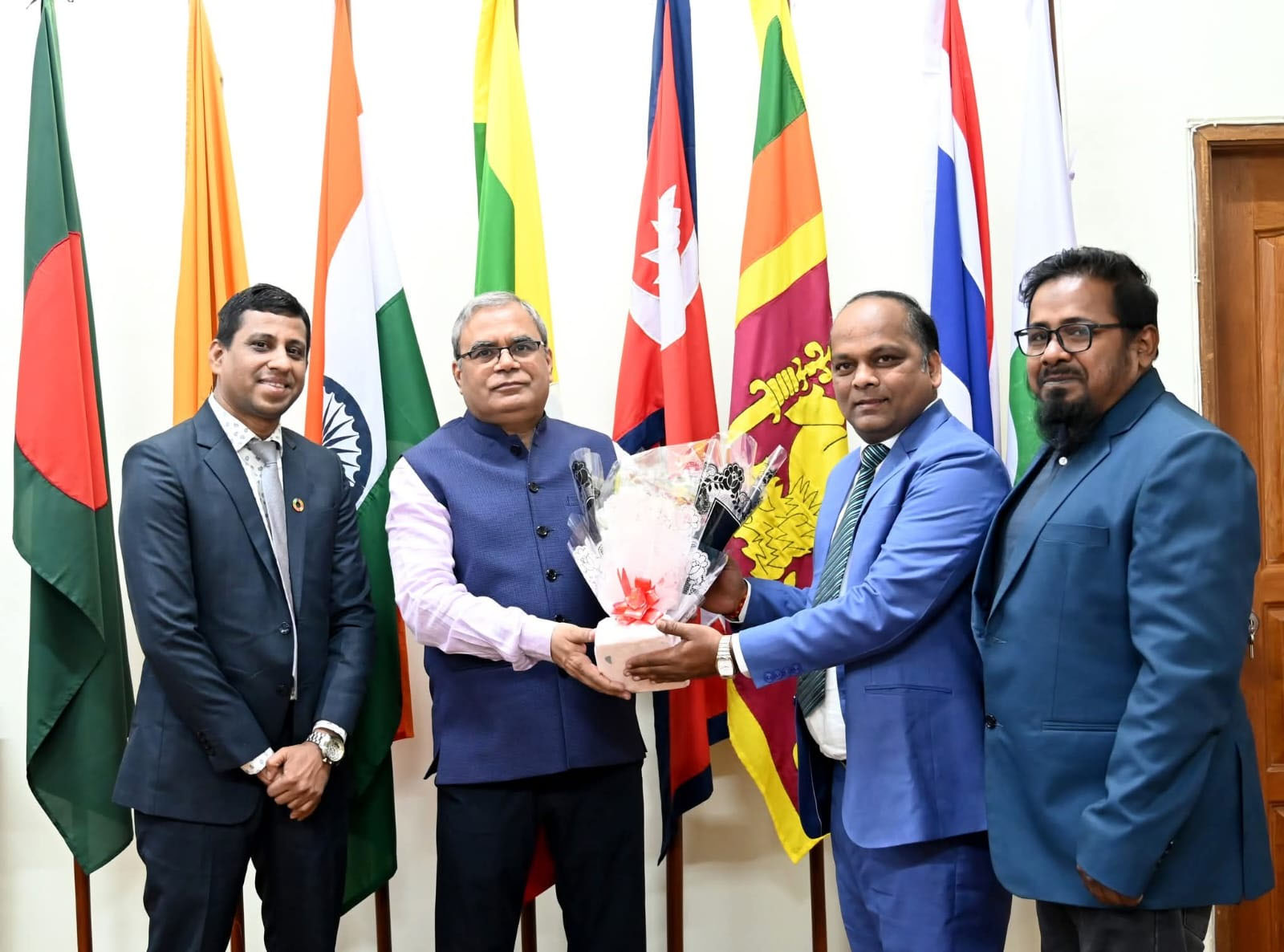 বিআইএমএসটেক ও ইয়ুথ ফাউন্ডেশন অব বাংলাদেশ-এর মধ্যে অনুষ্ঠিত বিশেষ বৈঠক