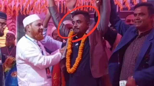 সন্ত্রাসী হামলার অভিযোগে অভিযুক্ত যুবলীগ সভাপতির জামায়াতে যোগদান নিয়ে প্রশ্ন